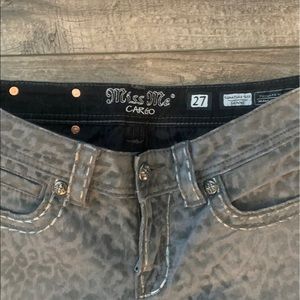 Miss Me Leopard print jeans